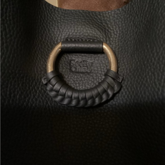 See By Chloe Textured Black Leather Bag - Picture 1 of 12